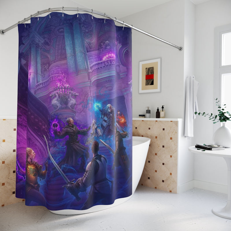"Siege of Sereth" Polyester Shower Curtain